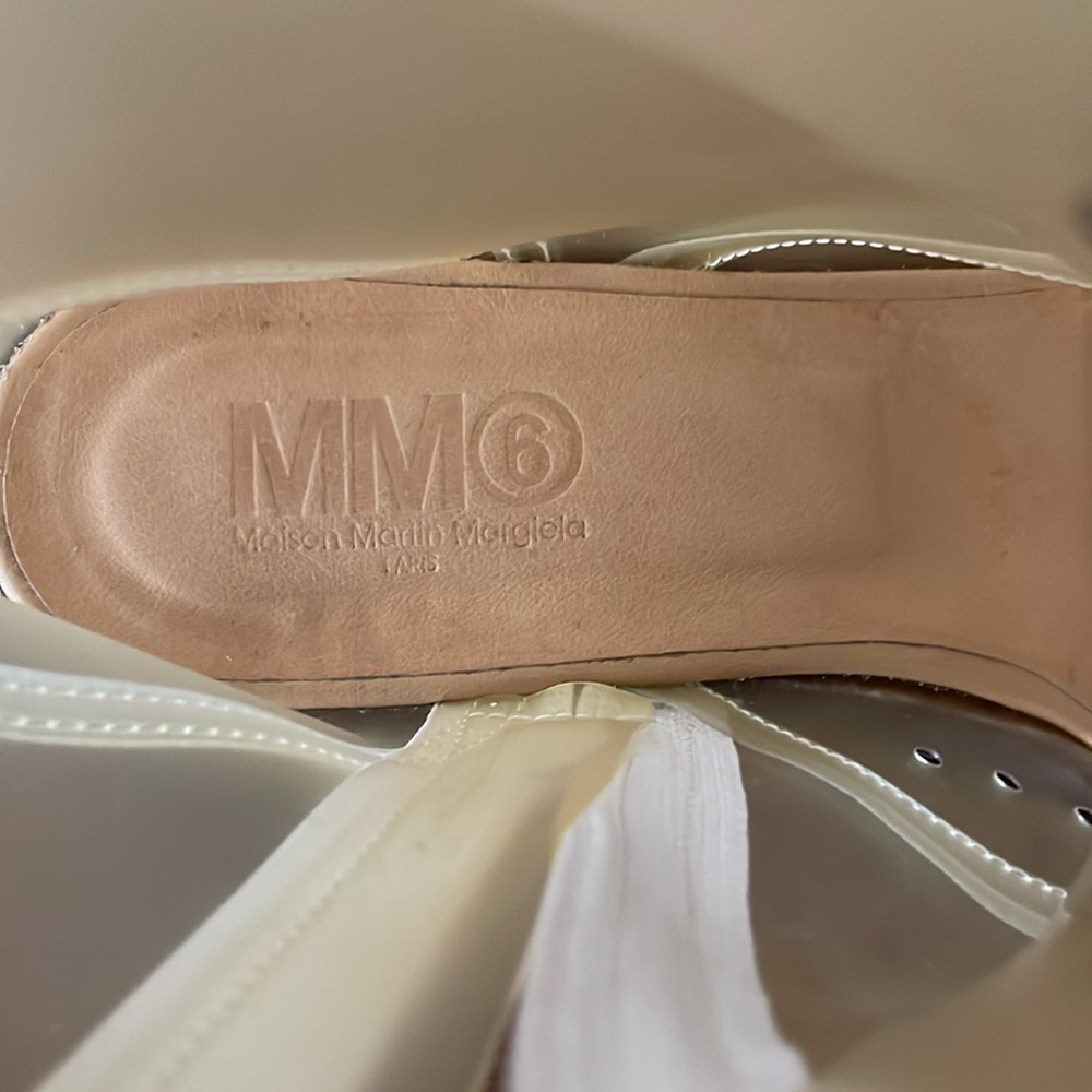 Maison Margiela MM6 Clear Combat Boots Size 37 - Picture 7 of 10